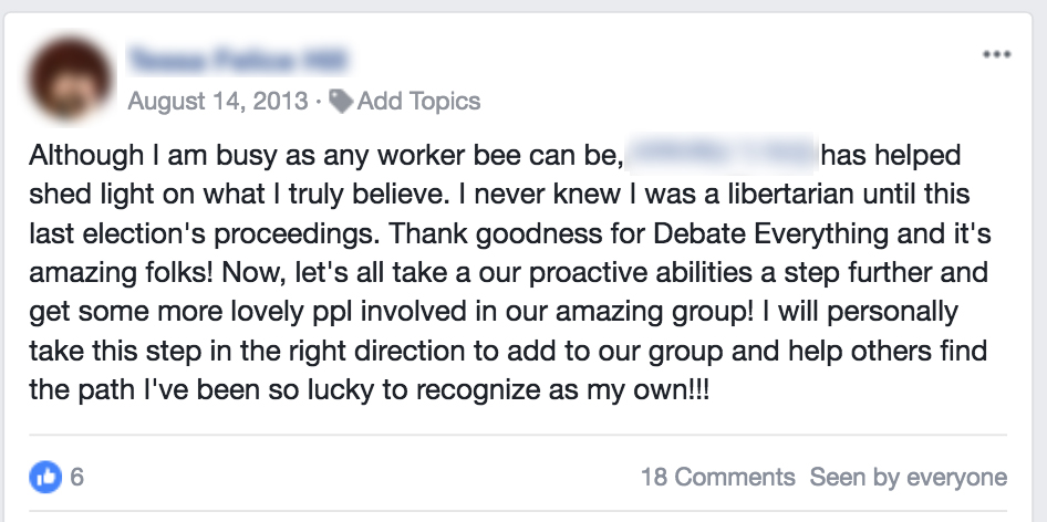 sociology major transformed by debate everything