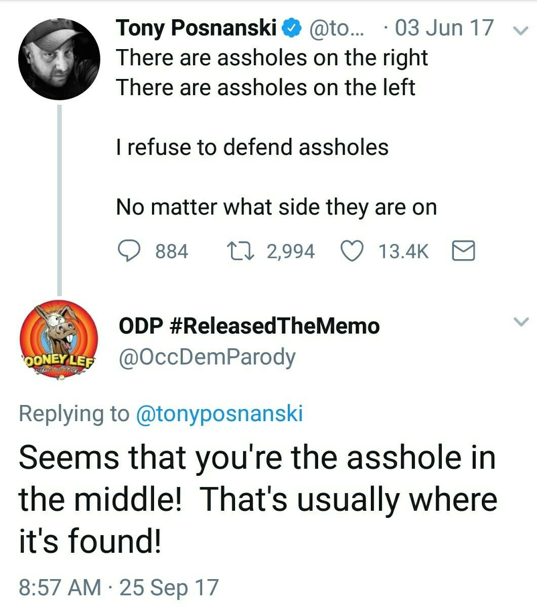 asshole in the middle centrism