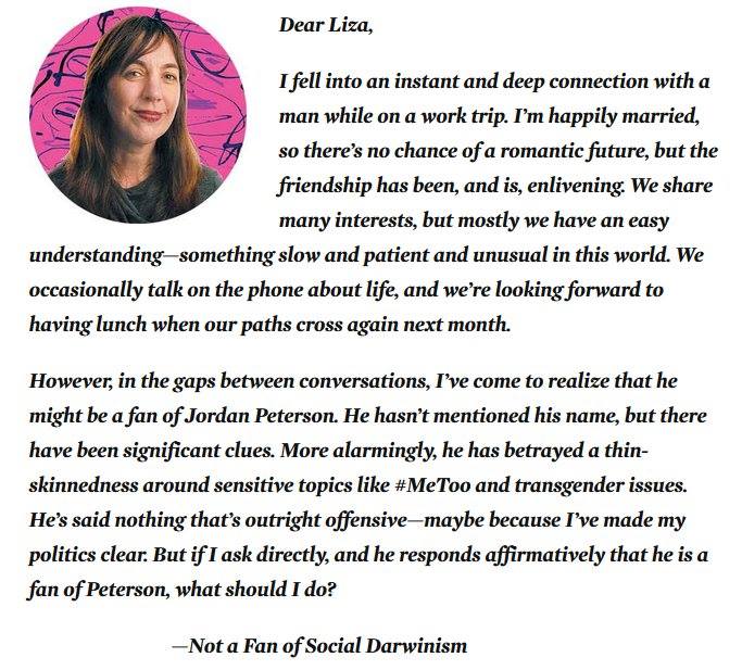 JORDANPETERSON feminist happily married libtwit
