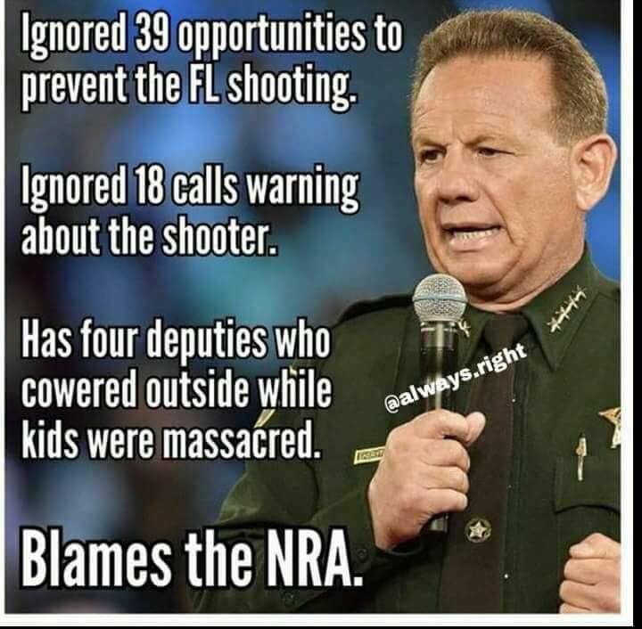 scott israel coward of broward gun control