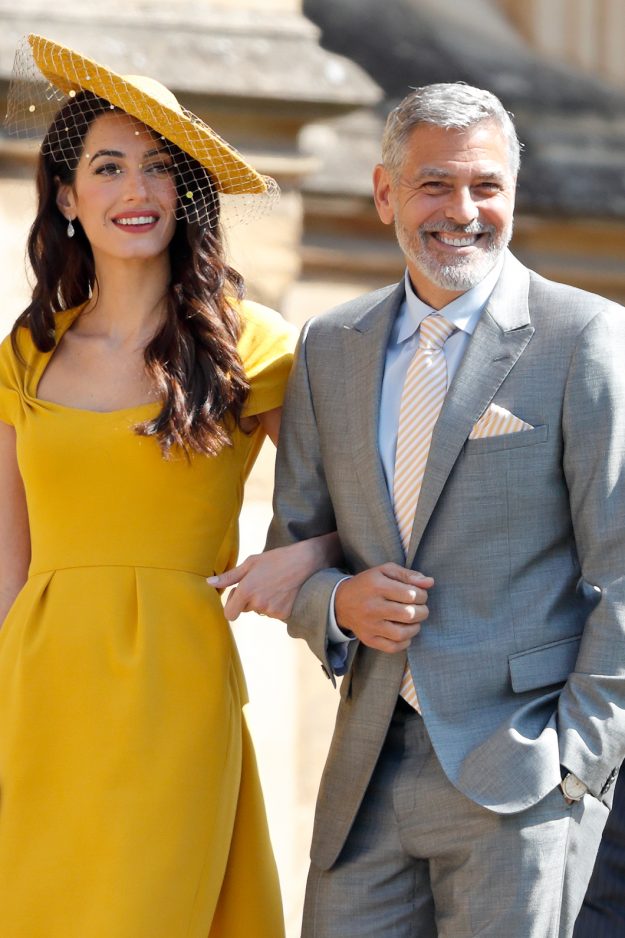 clooney at royal wedding harry