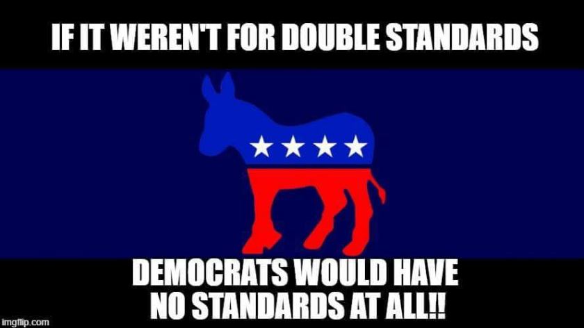 double standards democrats
