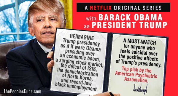 netflix barack as trump