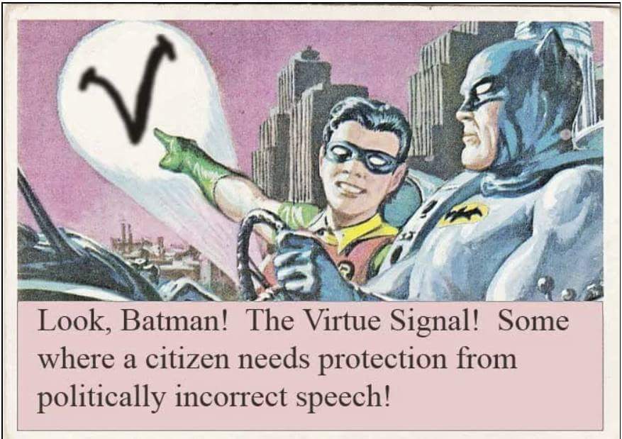 virtue signal trigger snowflake pc batman robin 1520273458748