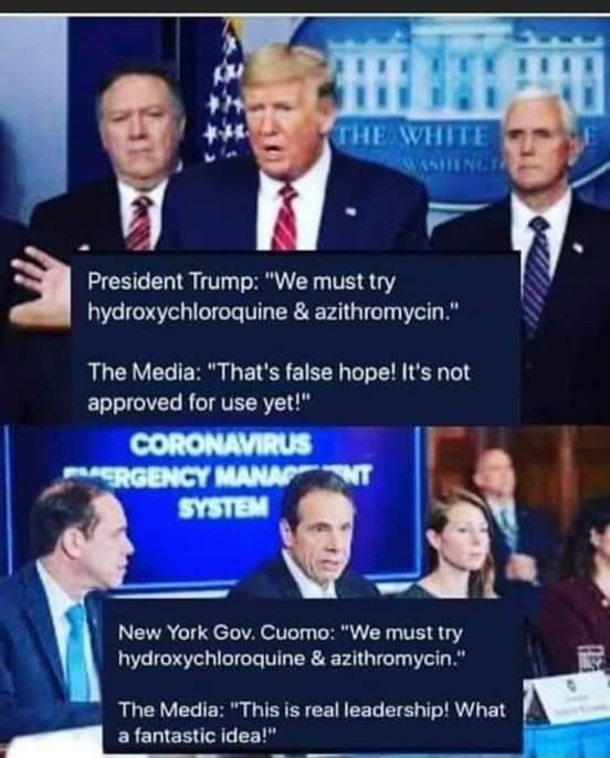Democrats Lie to Deny Life Saving Hydroxychloroquine for&nbsp;Politics